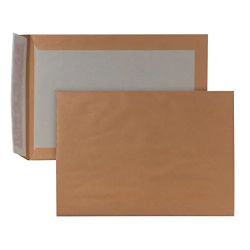 POSTHORN Papprückwandtaschen B4 (100 Stück) in braun von POSTHORN MADE BY BONG