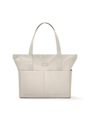 LARKSON Strandtasche Linn - Wasserabweisende Beach Bag - Strandtasche aus recyceltem Polyester, ideal für Strand und Urlaub, mit praktischen Fächern und einem Volumen von 21 l.