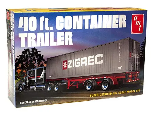 1/24 40ft Semi Container Trailer