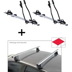 VDP Dachträger für BMW X1 (E84) - Hochwertiger Dachträger für den sicheren Transport von 2 Fahrrädern. Kompatibel mit BMW X1 (2009-2012), einfache Montage und robuste Aluminiumkonstruktion. Maximale Zuladung von 50 kg.