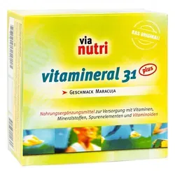 Vitamineral 31 Plus 30 ST - Nahrungsergänzungsmittel mit 31 wichtigen Vitaminen und Mineralstoffen für einen optimalen Energiestoffwechsel und antioxidativen Zellschutz. Ideal für einen aktiven Lebensstil.