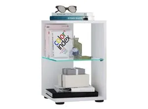 VCM Beistelltisch Elani 918770, weiß, quadratisch in weiß von VCM