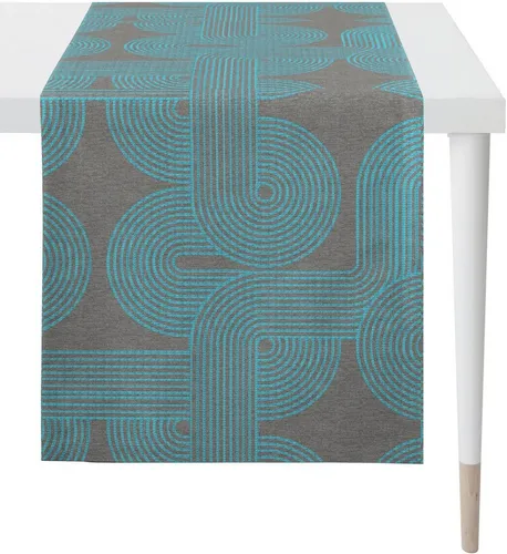 APELT Tischläufer Nova, LOFT STYLE, Jacquard (1-tlg) in blau von APELT