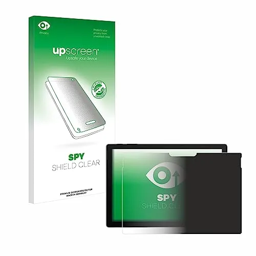 upscreen Anti-Spy Blickschutzfolie für Microsoft Surface Pro 7 - Displayschutzfolie mit Sichtschutz und Blaulichtfilter, schützt vertrauliche Informationen und schont die Augen. Made in Germany für einfache, blasenfreie Montage.