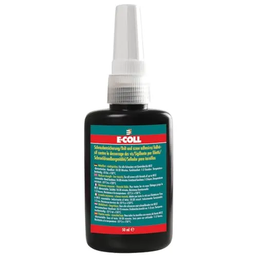 Schraubensicherung blau mittelfest niedrigvisk. silikonfrei 50ml Flasche - blau