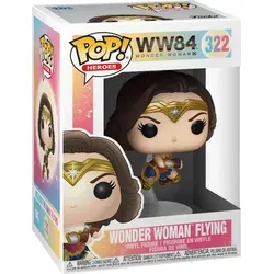 Funko POP! Heroes: WW 1984 - Wonder Woman Flying, metallisch und ideal für Sammler und Fans von Wonder Woman 1984
