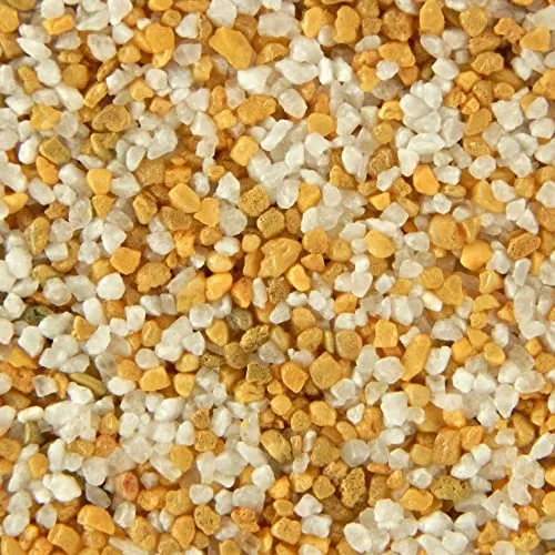 Terralith Buntsteinputz 15kg - Gelb-weiß, witterungsbeständig - Hochwertiger Sockelputz für Innen und Außen mit Naturstein-Körnung. Ideal für langlebige und schmutzunempfindliche Wandgestaltungen.