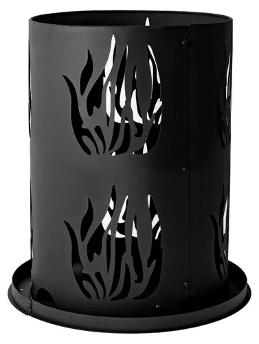 Produktbild Lex Feuersäule 60cm mit Feuerrost und Schürhaken