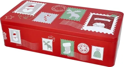 RBV Birkmann, GBD XXL Dear Santa eckig, 20×42×11 cm, Weißblech, GBD Dear Santa, 472174