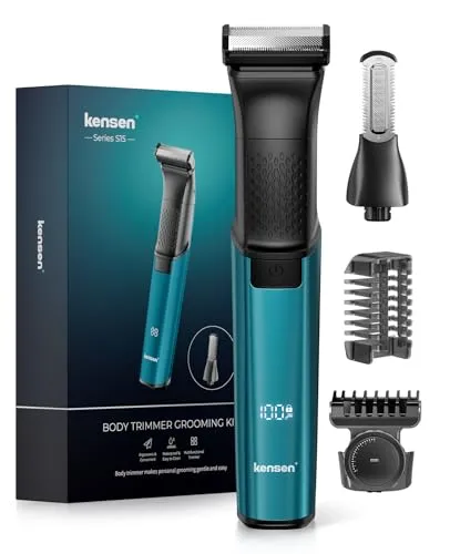Kensen Intimrasierer für Männer 2-in-1, Nass- & Trockenanwendung