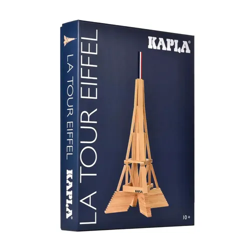 KAPLA 8029 Eiffelturm Box – 105 Holzplättchen zum Bauen von KAPLA®