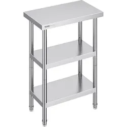 VEVOR Arbeitstisch Küchentisch Zubereitungstisch 356x610mm von Vevor