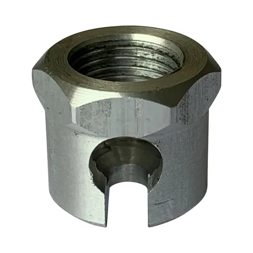 Ersatzmutter aus Aluminium kompatibel mit/Ersatz für Sodastream Crystal 1.0 und 2.0, Penguin, Cool Easy Schlauch- und Drückseite/Kitchen Aid Schlauchseite