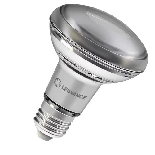 Ledvance E27 R80 Reflektorlampe 36° 8,5W wie 100W Strahler mit warmweißem Licht