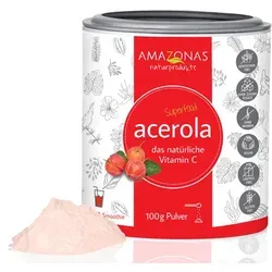 ACEROLA 100% natürliches Vitamin C Pulver 100 g von AMAZONAS