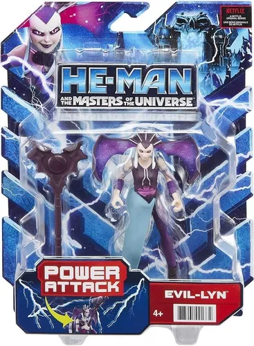 Mattel HE-MAN AND THE MASTERS OF THE UNIVERSE POWER ATTACK Evil-Lyn 14cm Neu/OVP