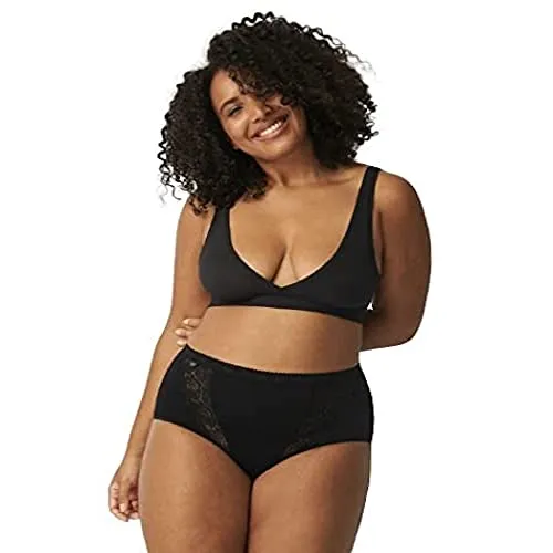 sloggi Damen Chic Maxi 4P Slip - Black, Größe 54 - Funktionsunterwäsche: 4er Pack luxuriöse Maxi Slips aus weicher Baumwolle und LYCRA, perfekt für optimalen Tragekomfort und Bewegungsfreiheit.