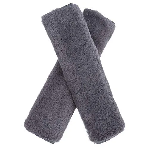 Gurtpolster Auto Gurtschutz – Komfortable Schulterpolster aus Faux Rabbit Fur - Gurtpolster für Autosicherheitsgurte, schützt Schultern vor Reibung und erhöht den Komfort beim Fahren. Einfach zu installieren und langlebig.