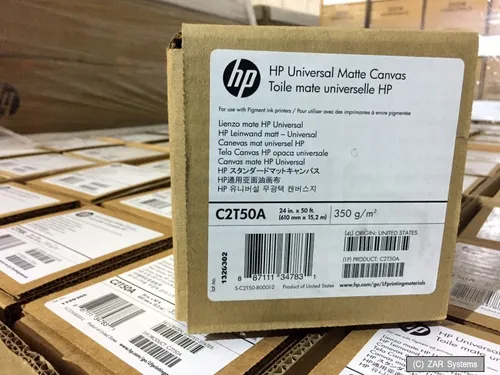 HP C2T50A Universal Matte Canvas Leinwandpapier Papier Rolle A1, 15,2m, 350 g/m2