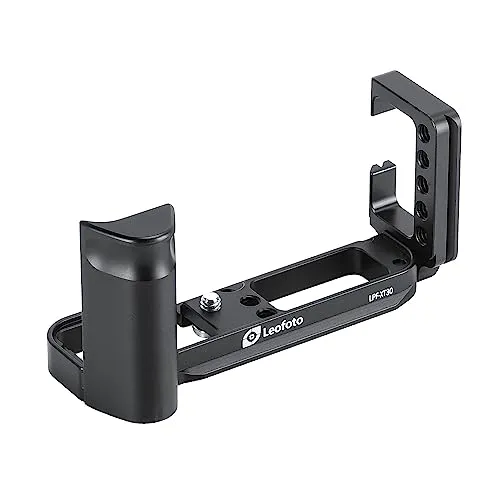 Leofoto L-Halterung LPF-XT30 für Fujifilm X-T30 - Foto- & Video-Zubehör, stabil und korrosionsbeständig aus hochwertiger 6061-T6 Aluminium-Legierung, ermöglicht flexible Montage in horizontaler und vertikaler Position.