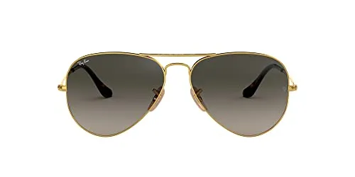 Ray-Ban Aviator Large Metal RB 3025 - Sonnenbrille in Gold 62/18 - Sportbrille mit klassischem Design, UV-Schutz und optimalem Tragekomfort für stilvolle Freizeitaktivitäten.