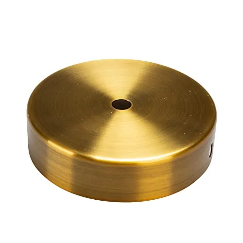 Baldachin 1-flammig Lampen-Baldachin Messingoptik Ø 100 mm EC04