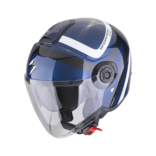 Scorpion EXO-CITY II Riva Motorradhelm (Blau/Schwarz) Gr: L (59)
