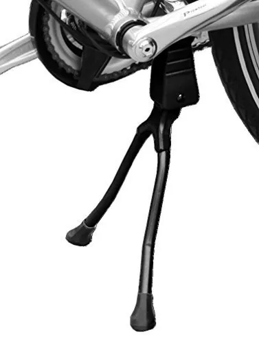 Prophete Fahrrad-Doppelständer 6603 - Stabiler Zweibeinständer für 26-28 Zoll Fahrräder, aus robustem Stahl und Aluminium, ideal für sicheren Stand und Schutz vor Umkippen.