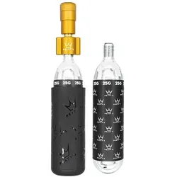 Peaty's Holeshot CO2 Tyre Inflator - Luftpumpen mit geradem Design für schnellen Luftstrom, inklusive einzigartigem Frostschutz für deine Hände. Ideal für schnelle Reifenfüllungen unterwegs!