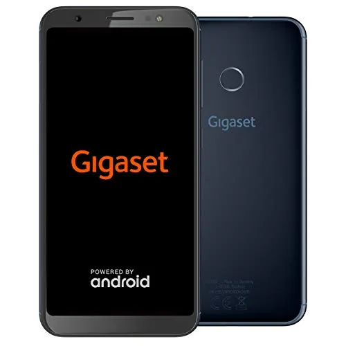 Gigaset GS185 Dual Sim 16GB blau - Handys ohne Vertrag: 5,5 Zoll HD+ Display, 13 MP Kamera, 4000 mAh Akku für lange Laufzeit und Dual-SIM-Funktion für mehr Flexibilität.
