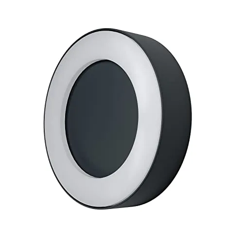 Ledvance ENDURA Style Ring Außen-Wand-Deckenleuchte 13,5W IP44 Grau - Lampen - Wetterfeste Außenleuchte mit modernem Design, ideal für Terrassen und Eingangsbereiche.