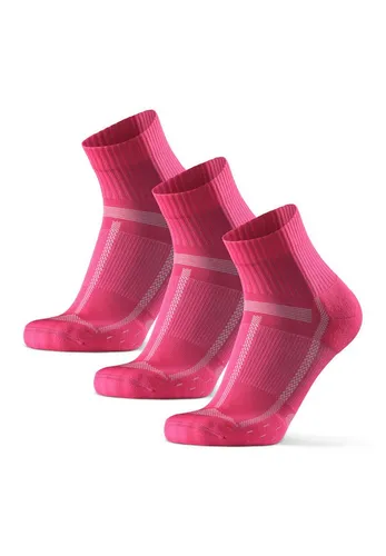 DANISH ENDURANCE Basicsocken Long Distance (3-Paar) - Rutschfeste Sportsocken für Läufer - Die rutschfesten Basicsocken bieten optimalen Halt und Komfort für lange Läufe. Mit spezieller Polsterung und atmungsaktiven Materialien sind sie ideal für Ausdauersport und den Alltag.