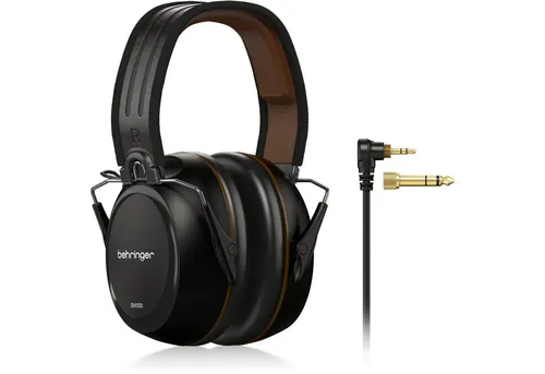 Behringer DH100 Kopfhörer für Drummer - Kopfhörer mit geschlossenen, ohrumschließenden Design und 40 mm dynamischen Treibern für präzisen Sound. Ideal für Drummer und Musikliebhaber.