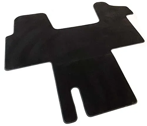 Fußmatte Master III ab 2010 Fahrerhaus 2-Sitzer Matten komplett Velours Schwarz 1-teilig Innen Teppich