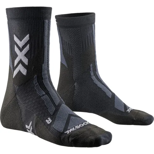 X-Socks Trekkingsocke Hike Discover Ankle schwarz/charcoal Herren - 1 Paar, Größe: 39-41 - Outdoorsocken, perfekte Funktionssocken für jedes Abenteuer, bieten optimale Unterstützung und Komfort für Sportbegeisterte.
