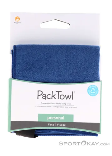 Packtowl Personal Face 25x35cm Handtuch-Dunkel-Blau-One Size