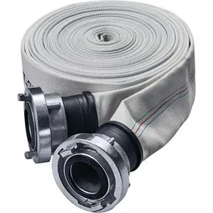 GEKA Flachschlauch 13.8602 mit Storz-C-Kupplung - Bewässerung: Flexibler Flachschlauch (Ø 2 Zoll) bis 10 bar, ideal für Baustellen und Pumpen, leicht zusammenrollbar und platzsparend zu verstauen.