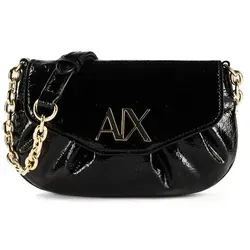 Armani Exchange Paige Umhängetasche 20 cm in Schwarz - Stylische Umhängetasche von Armani Exchange, 20 cm, ideal für den täglichen Gebrauch. Perfekt für einen eleganten Look und praktische Aufbewahrung.