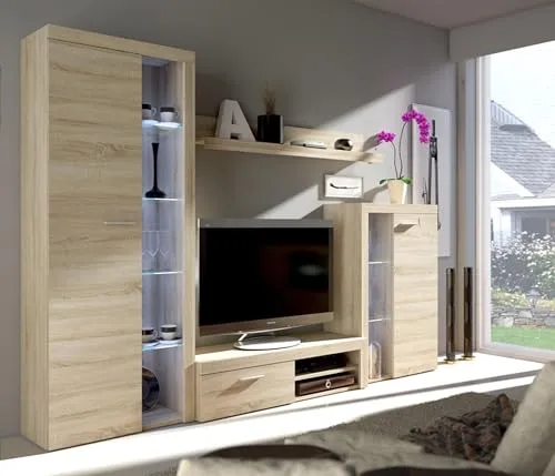 Küchen-Preisbombe Wohnwand Rumba von Küchenpreisbombe