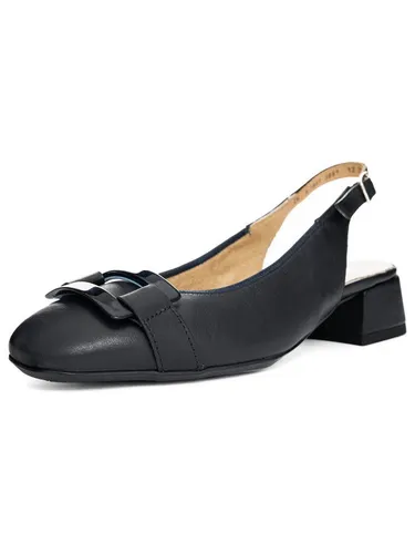 Ara Damen Pumps Graz Slingpumps blau 36 EU - Elegante Slingpumps in Blau, Größe 36 EU. Ideal für den Business-Alltag, mit komfortablem Blockabsatz und hochwertigem Glattleder für einen stilvollen Auftritt.
