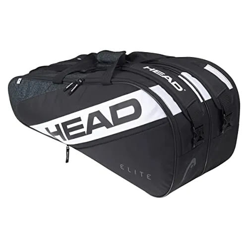 Head Elite 9R Supercombi Black Tennistasche