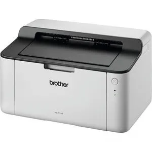 brother HL-1110 Laserdrucker grau - zuverlässiger Schwarz-Weiß-Drucker, 20 Seiten/Min. und 3 Jahre Garantie