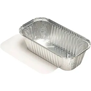 STARPAK Aluschalen mit Deckel 1500 ml, 25 St.