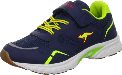 Kangaroos Mädchen Hallenschuh K-NI Lucky EV blau/pink