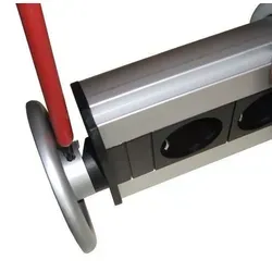 EVOline Port Ersatz Wippdeckel alufarbig von schulte elektrotechnik