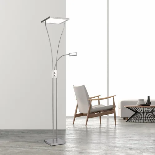 LeuchtenDirekt Marian LED Stehleuchte mit Lesearm
