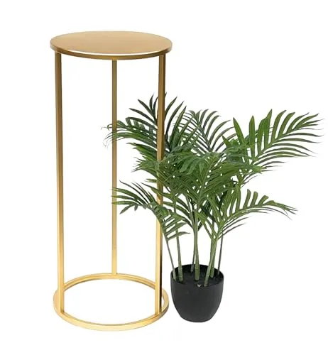 DanDiBo Blumenhocker Metall Gold Rund in gold von DanDiBo