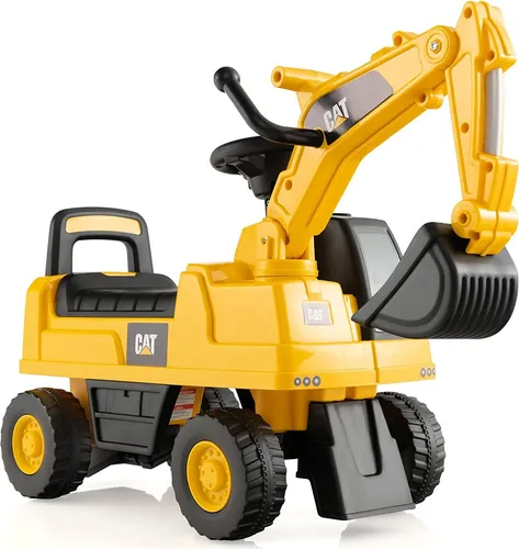 Kinder Sitzbagger mit Schaufel & Stauraum