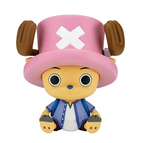 Banpresto Sofvimates - One Piece Chopper Statue 11cm - Action- & Spielfiguren, detailreiche Chopper Statue aus der beliebten One Piece Reihe, ideal für Sammler und Fans.