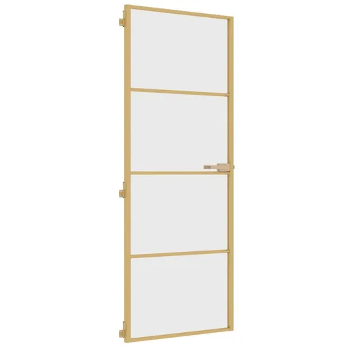 vidaXL Innentür Schlank Golden 76x201,5 cm